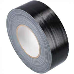 Duct tape zwart 50mm x 50m