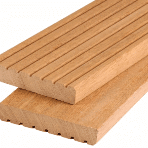 Hardhout gesch. vlonderplank Bankirai o.g. 25x145mm