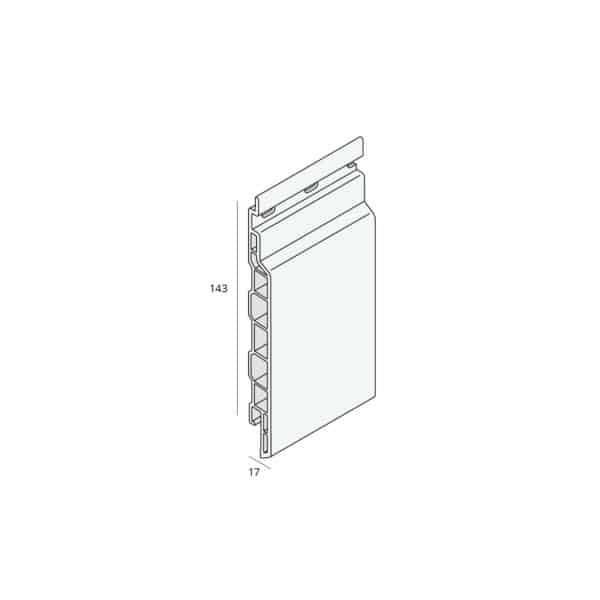 Keralit Sponningdeel 143mm (2801)
