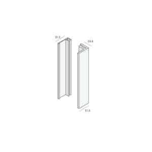 Basis profiel (2807) Aluminium