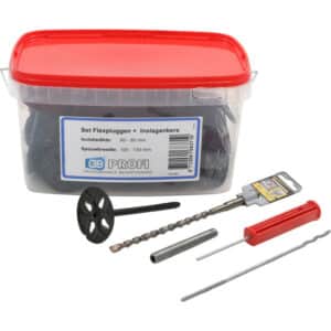 Flexplug + anker complete set iso 60/80mm 8x120mm