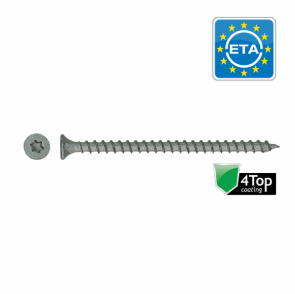 Universele houtschroef HAPAX VZK-T 5,00x50 4Top