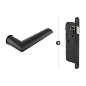 Sluitwerkpakket Slimseries Plano loopslot Zwart
