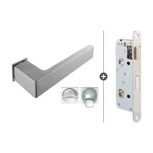 Sluitwerkpakket Slimseries Dayton Toiletslot RVS