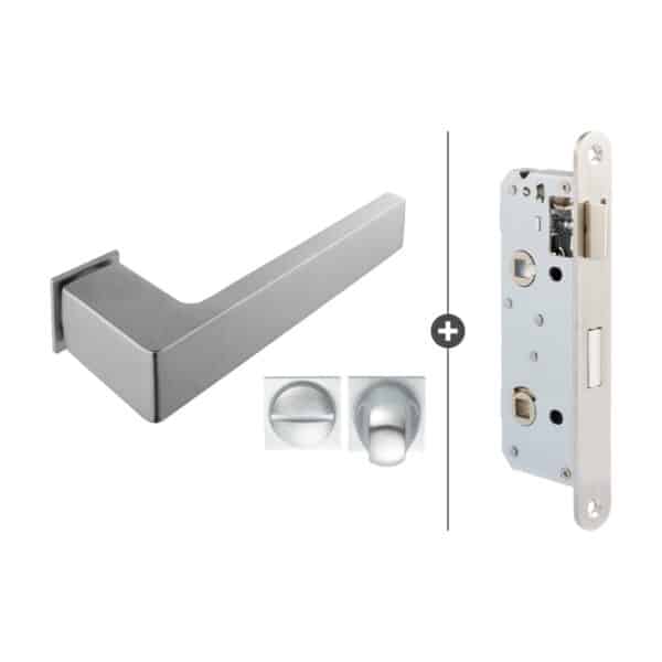 Sluitwerkpakket Slimseries Dayton Toiletslot RVS