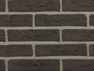 Antraciet zwart waalformaat handvorm