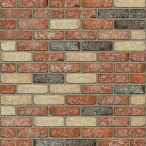 Vermont retro rood waaldikformaat vormbak