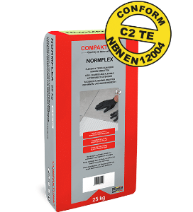 NORMFLEX Flexibele tegellijm Wit zak 25 kg