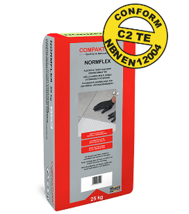 NORMFLEX Flexibele tegellijm Wit zak 25 kg