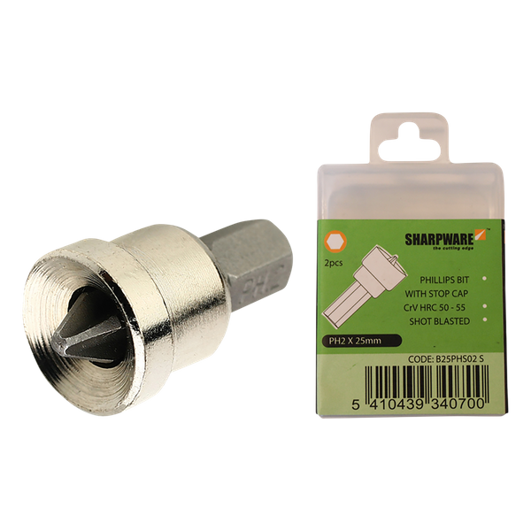 Bits Elite 25mm 1/4″ stop PH 2 /2St