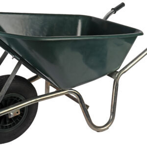 Kruiwagen – Stevig kunststof – Groen – 100 liter