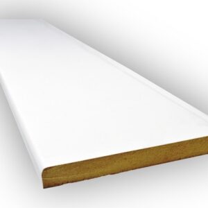 Plint MDF V313 Wit gegrond 12x120mm