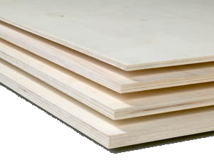 Populier 80Mu blank 122x250cm 9mm