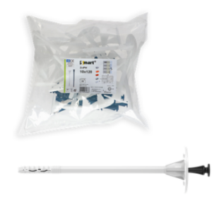 Isolatieplug ISO SMART S-IPH 10x160 PP met glasvezel versterkte kunststof nagel, zak à 25 stuks