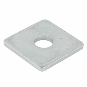 Vierkante sluitplaten verzinkt M10 (30x3), doos á 25 stuks