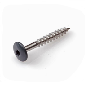 Kleurkopschroef (trespa) RAL 7016 RVS 4.8x38mm