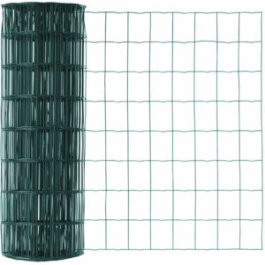 Tuingaas groen geplastificeerd 102x51mm hoog 100cm