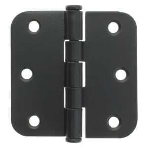 Scharnier 76x76 losse pen Zwart set á 2 stuks