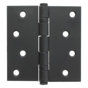 Kogelscharnier 89x89 Zwart set á 2 stuks