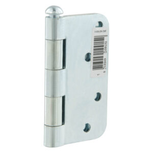 Scharnier AXA 89x89 losse pen Verzinkt ronde hoek