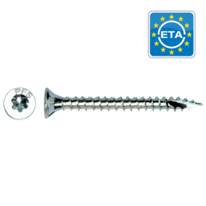 Spaanplaatschroef 4.0x20 PFS+ VZK-T Zn (T20)
