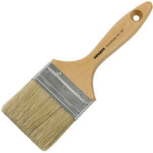 Platte kwast acryl hout prof 112 synt haar