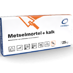 Metselmortel + kalk Cantillana 25 kg per zak