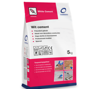 White Cement Bindmiddel Wit cement 5 kg