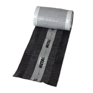 MetalRoll Zwart lengte 5mtr
