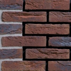 Blauw paars antiek rood waalformaat handvorm