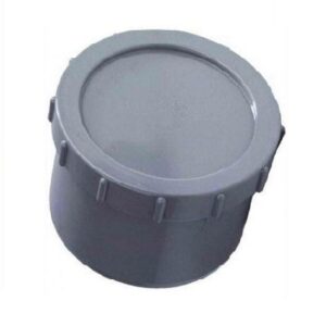 Pvc lijm Schroefeindkap 40mm. riool lijm