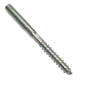 Houtdraadpen M8x90mm verzinkt tbv klemnok of Bilka pijpklem