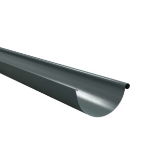 BILKA GLOSSY Dakgoot | 150mm | 2 m | RAL 7011 Grijs | Tweezijdig glossy gecoat