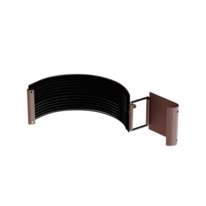 BILKA MAT Gootverbinding | 125mm | RAL 8017 Chocoladebruin | Tweezijdig mat gecoat