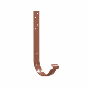 BILKA GLOSSY Goothaak 210mm | 125mm | RAL 8004 Koperbruin | Tweezijdig glossy gecoat