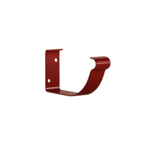 BILKA GLOSSY Goothaak combi | 125mm | RAL 3009 Roestrood | Tweezijdig glossy gecoat