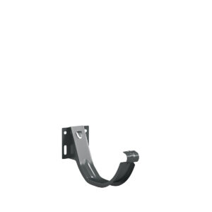BILKA GLOSSY Goothaak verstelbaar | 150mm | RAL 9006 Zilverkleur | Tweezijdig glossy gecoat
