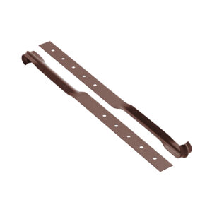 BILKA MAT Gootflens | 150mm | RAL 8017 Chocoladebruin | Tweezijdig mat gecoat