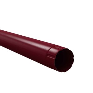 BILKA GLOSSY Regenpijp | 100mm | 3 m | RAL 3005 Wijnrood | Tweezijdig glossy gecoat