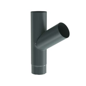 BILKA GLOSSY Aftakking | 100mm | RAL 7011 Grijs | Tweezijdig glossy gecoat