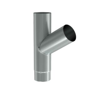 BILKA GLOSSY Aftakking | 100mm | RAL 9006 Zilverkleur | Tweezijdig glossy gecoat