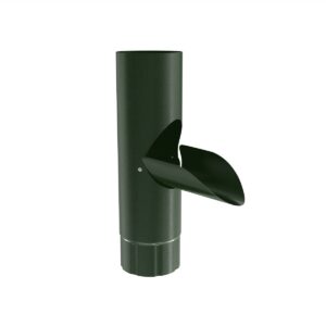 BILKA GLOSSY Aftappunt | 90mm | RAL 6020 Chroomgroen | Tweezijdig glossy gecoat