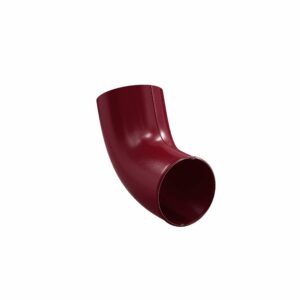 BILKA GLOSSY Regenpijp uitloop | 100mm | RAL 3005 Wijnrood | Tweezijdig glossy gecoat