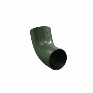 BILKA GLOSSY Regenpijp uitloop | 90mm | RAL 6020 Chroomgroen | Tweezijdig glossy gecoat