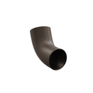 BILKA MAT Regenpijp uitloop | 100mm | RAL 8019 Grijsbruin | Tweezijdig mat gecoat