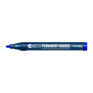 Merkstift permanent, punt 1-4 mm Blauw