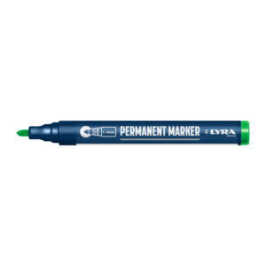 Merkstift permanent, punt 1-4 mm Groen