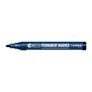 Merkstift permanent, punt 1-4 mm Zwart
