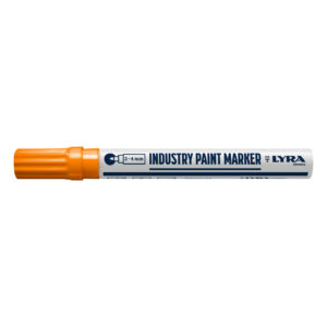 Verfstift Industrie, punt 2-4 mm Oranje