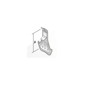 Metal stud ankerhanger met veer per blister